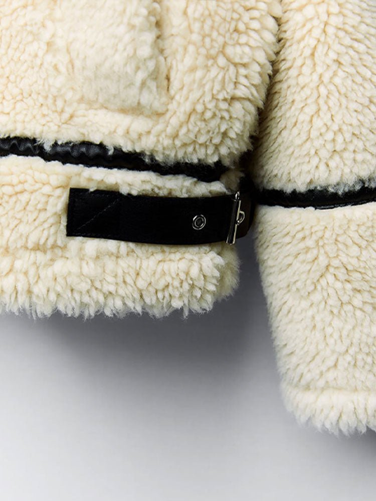 Teddyjas Dames Kunstvacht Comfortabel Elegant Pasvorm Zacht - Winterjas Dames