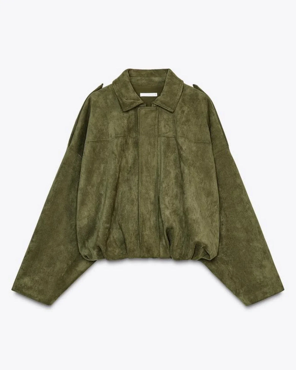 Estelle - Oversized Suède Leren Jas voor Dames – Warm & Stijlvol