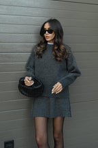 Damure - Cozy Knit 2-delige Trui en Rok set