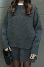 Damure - Cozy Knit 2-delige Trui en Rok set