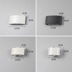 LED Wandlamp Buiten (zwart of wit)