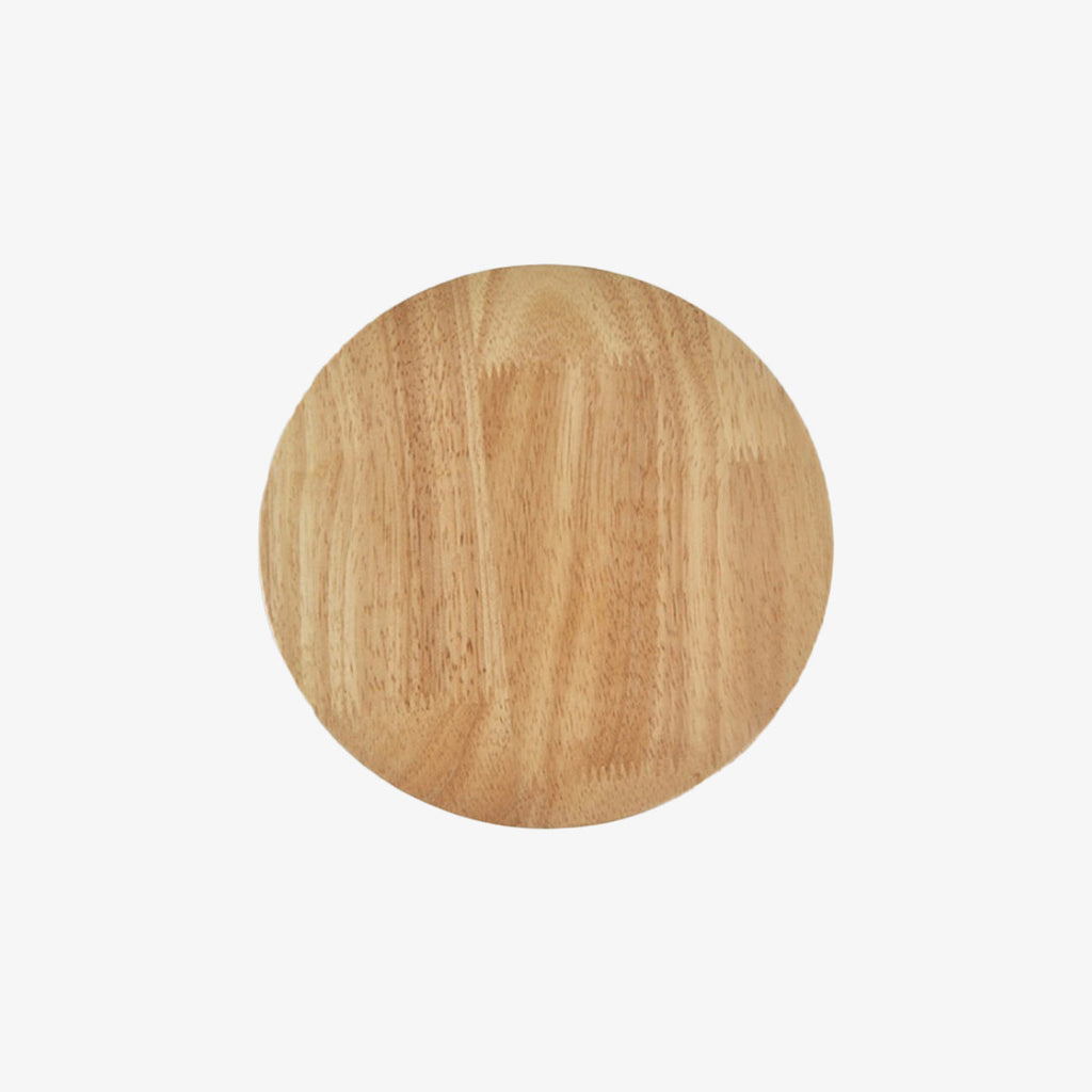 Scandinavische LED wandlamp in ovale houten vorm