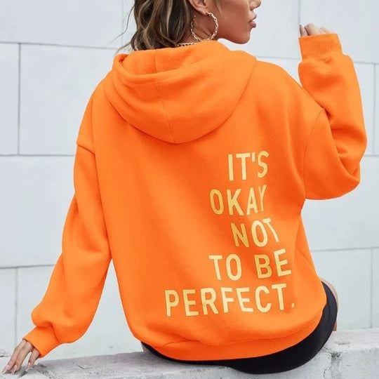 Hoodie Luxe Lange Mouwen Hoodie Hoogwaardig Comfort Warm