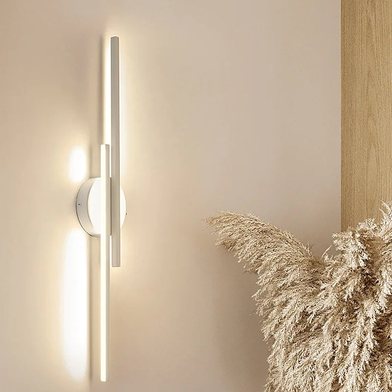ZenithLicht - Moderne LED-wandlamp Twin Linear