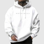 Hoodie Heren Casual Capuchon Met Trekkoord En Kangoeroezak