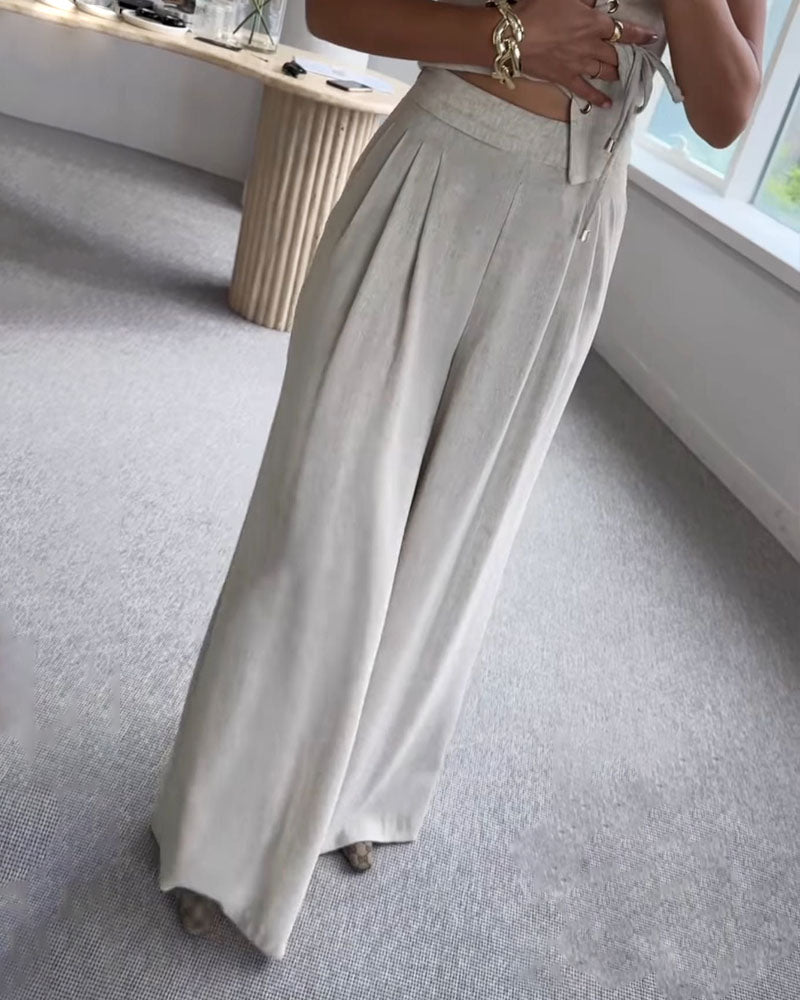 Oasis String Top Twee-delige Set voor Stijlvolle Outfits