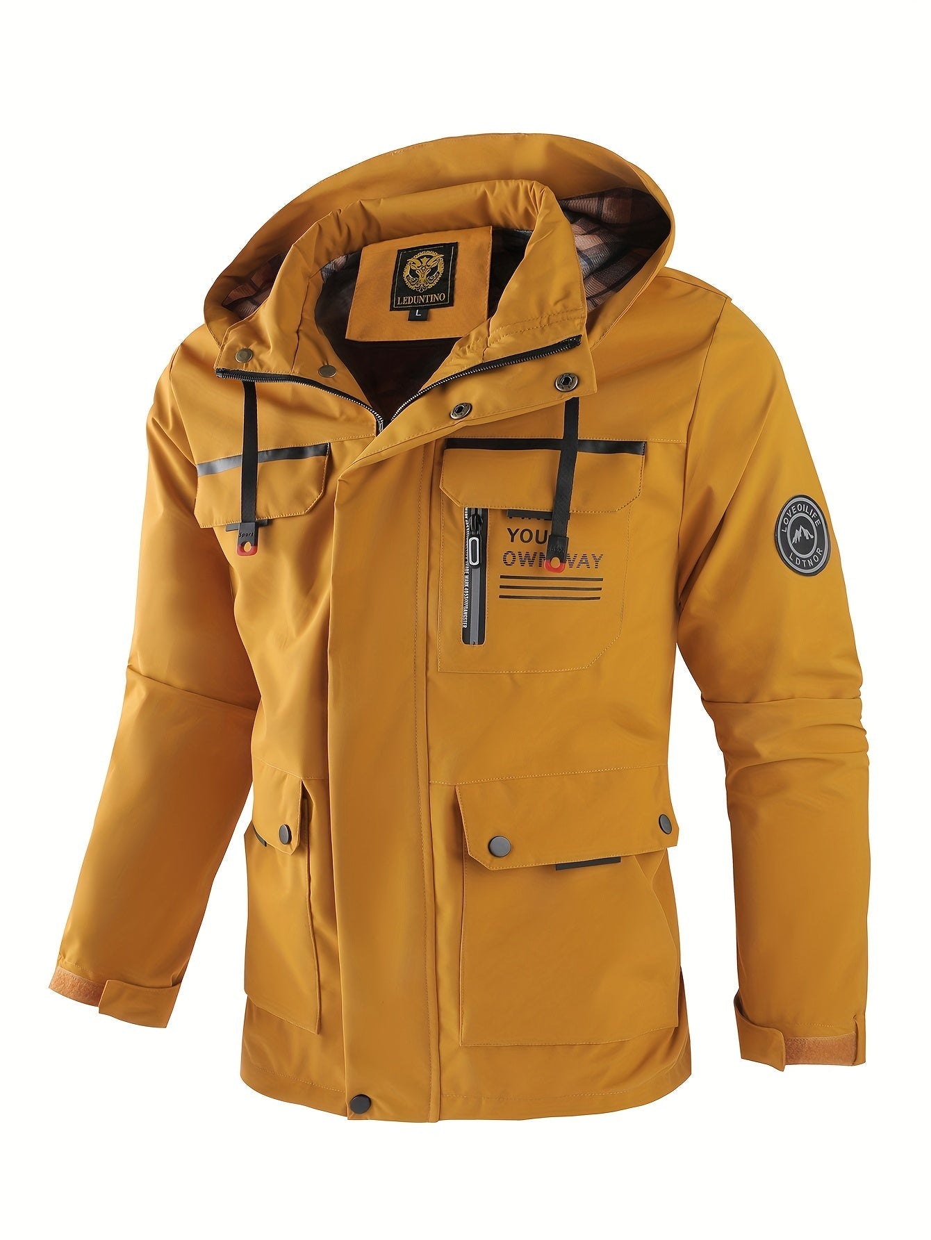 Winterjas Outdoor Waterdichte Voor Heren Ademende Voering