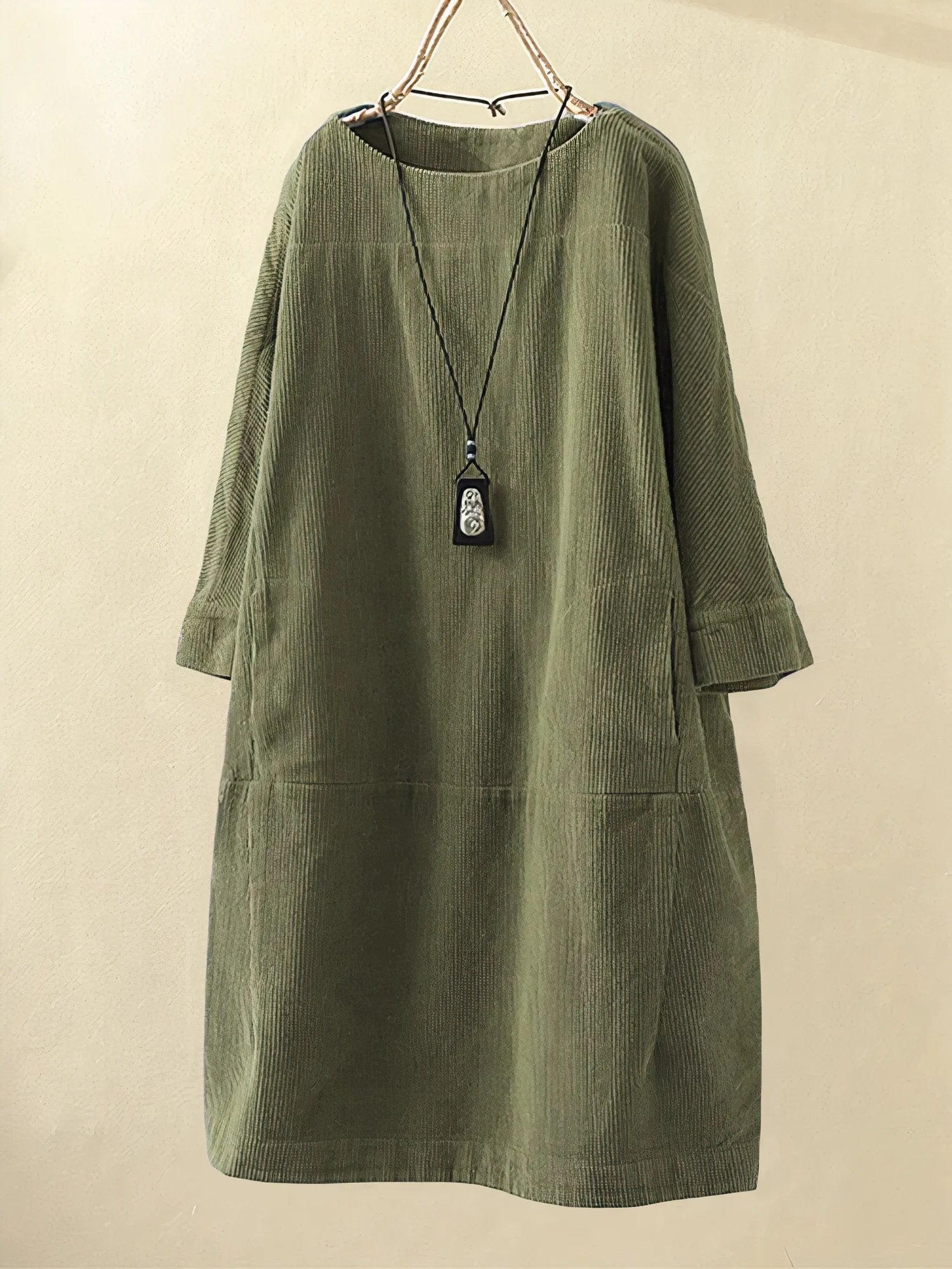 Emily™ | Ontspannen Corduroy Tuniekjurk