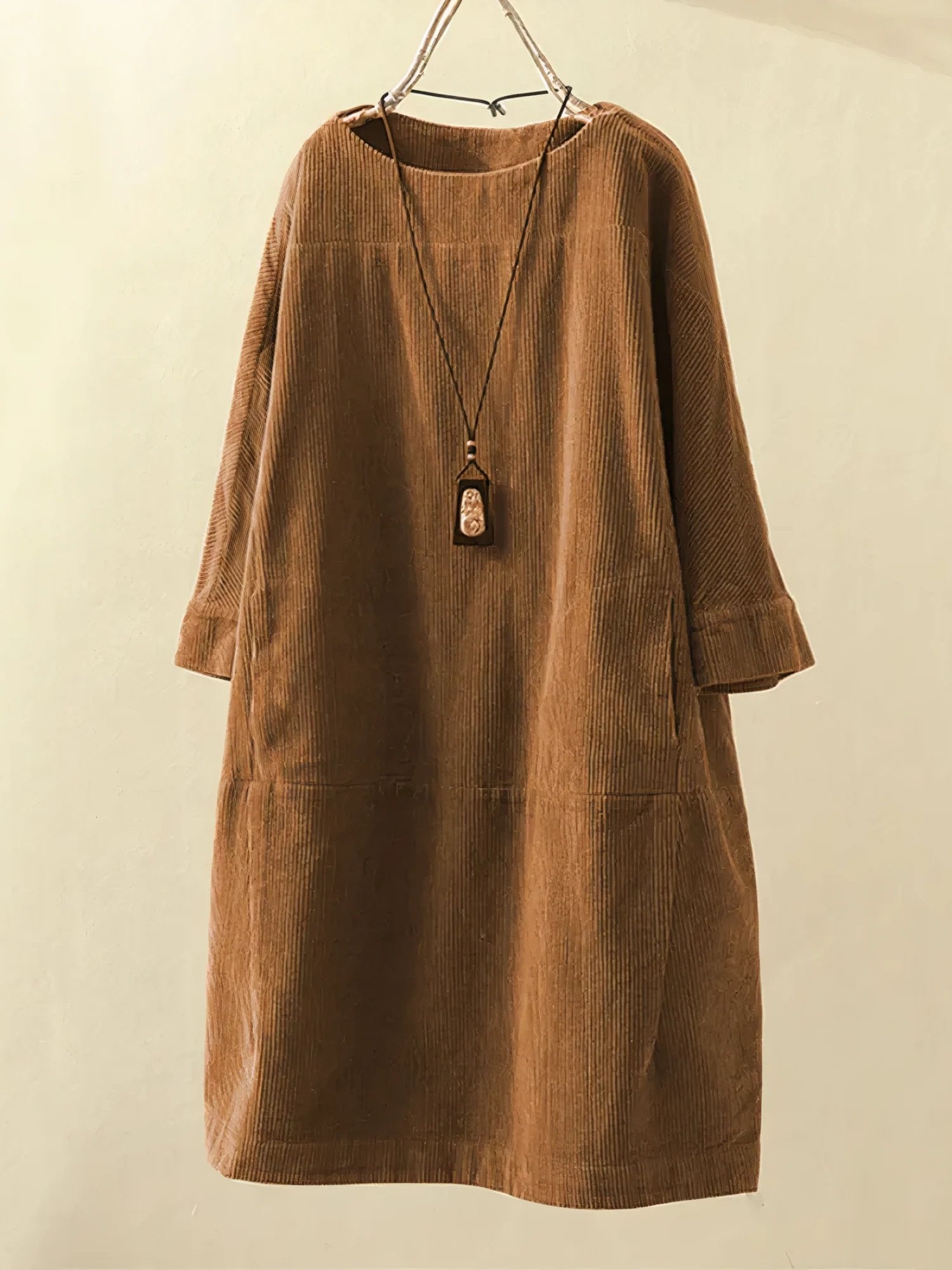 Emily™ | Ontspannen Corduroy Tuniekjurk