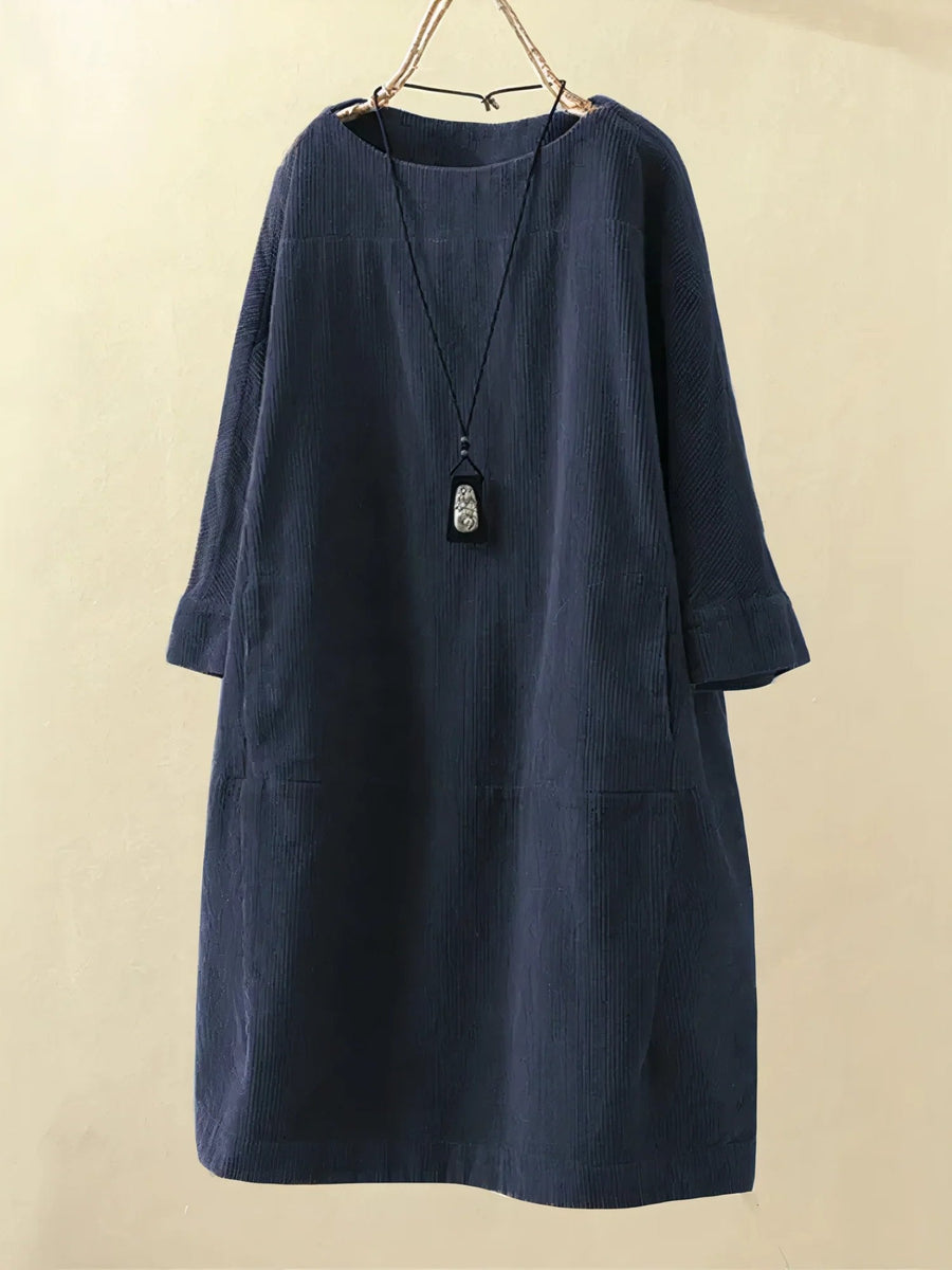 Emily™ | Ontspannen Corduroy Tuniekjurk