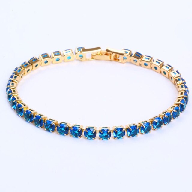 Elegante Zilveren Kettenarmband met Zirconia Tennisarmband voor Dames en Heren, Trendy Geometrisch Ontwerp en Verhoogde Charme, Perfect voor Elke Gelegenheid