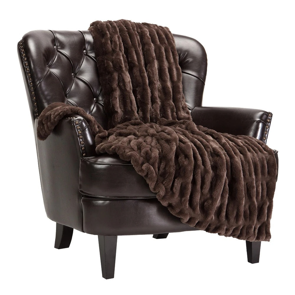 Chic Casa Faux Fur Deken™️