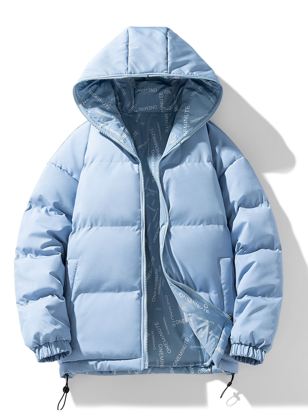 Herenjack Omkeerbaar Gewatteerd Katoen Casual Pasvorm - Pufferjas - Winterjas