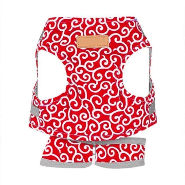 Kat Comfortabel Harnas Vest Set Voor Buiten Ervaring