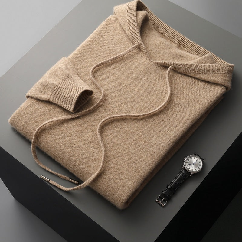 Nils: 100% Australische Wol Hoodie/Trui