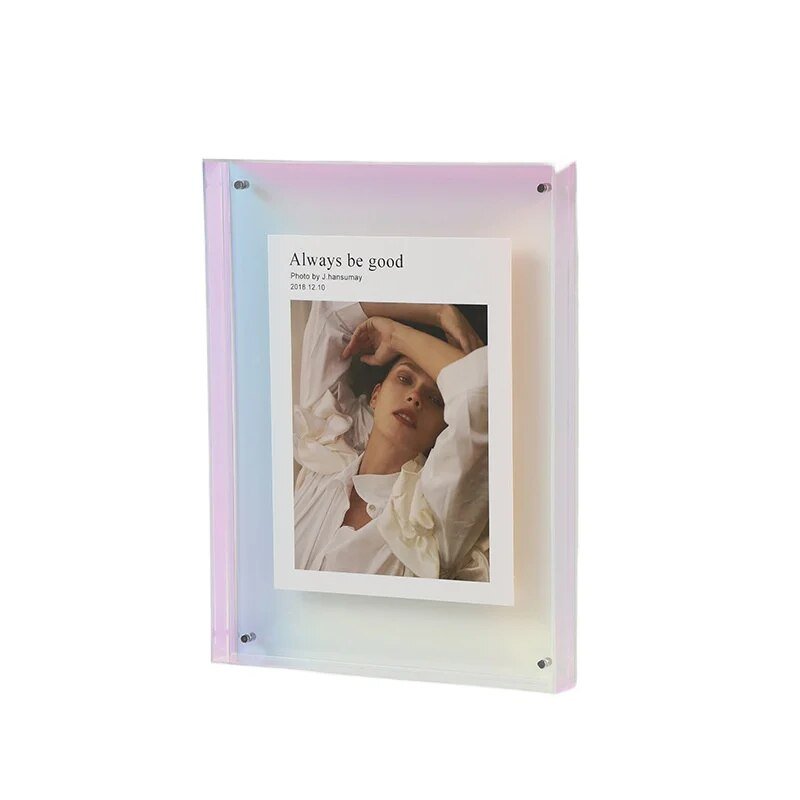 Gekleurde Transparante Acryl Fotolijst