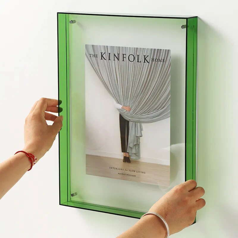 Gekleurde Transparante Acryl Fotolijst