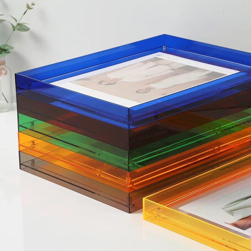 Gekleurde Transparante Acryl Fotolijst