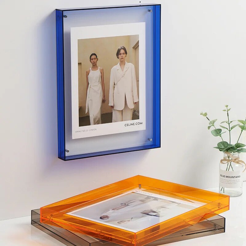 Gekleurde Transparante Acryl Fotolijst