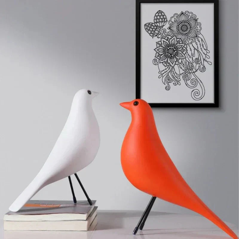 AviArt – Speelse Vogelhuis Ornament met Uniek Handgemaakt Ontwerp