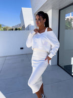 Andrelina - Casual sweatshirt en jurkset