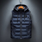 Bodywarmer Met Capuchon Zwart Warmte En Praktisch Functioneel