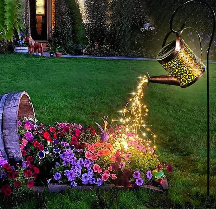 EnchantaCan - Zonne-energie Watering Can met Mystieke Gloed