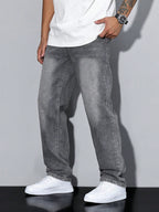 Calico - Effen kleur casual heren jeans