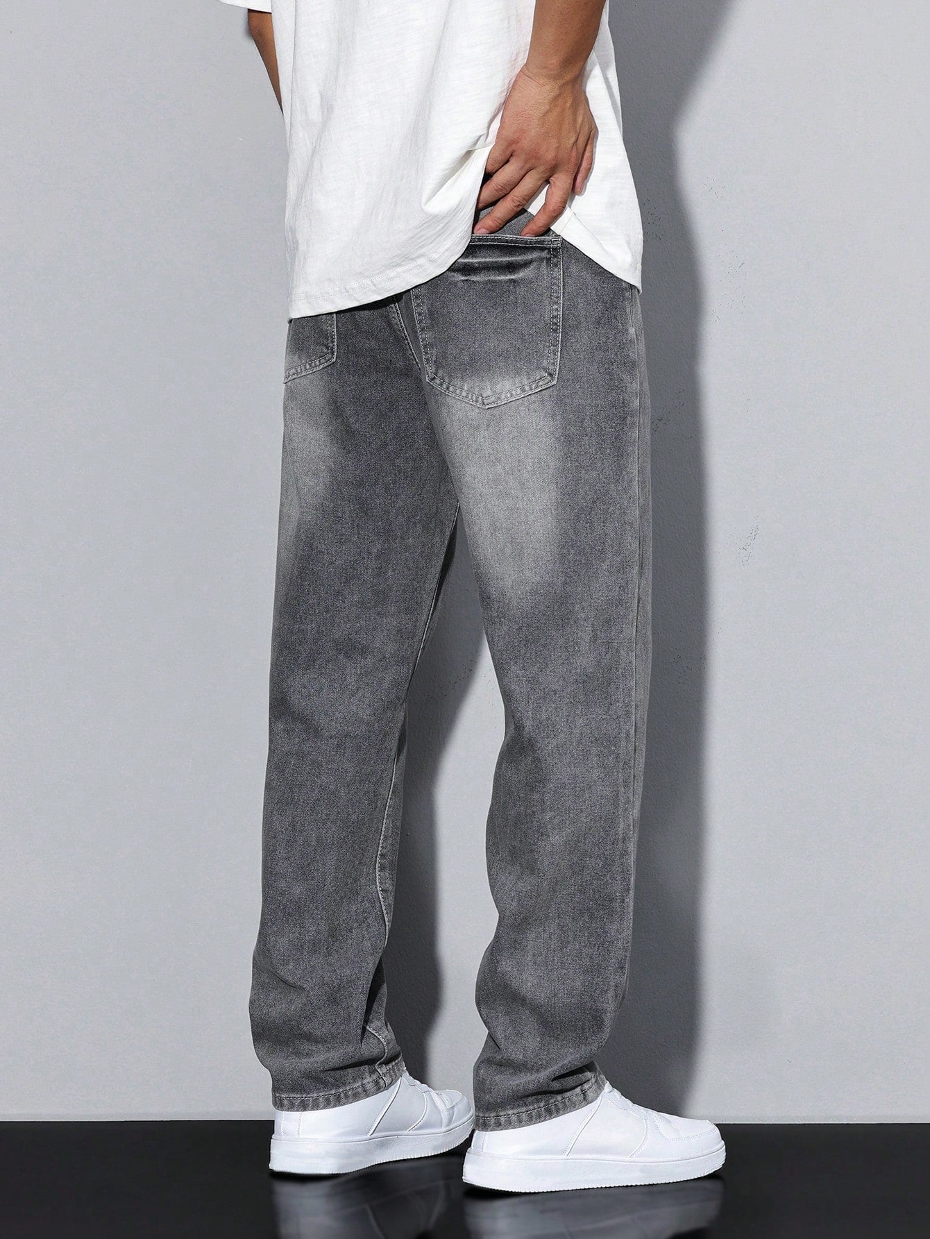 Calico - Effen kleur casual heren jeans