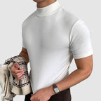 Atlas - Luxueus stretch katoenen T-shirt voor heren