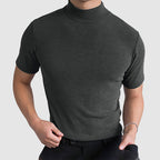 Atlas - Luxueus stretch katoenen T-shirt voor heren