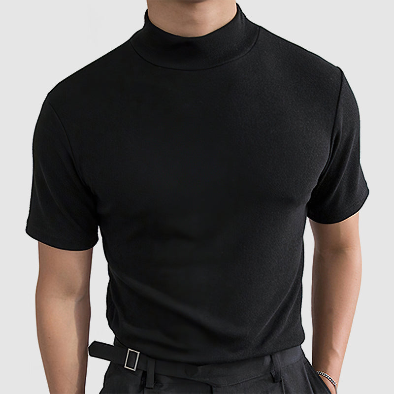 Atlas - Luxueus stretch katoenen T-shirt voor heren