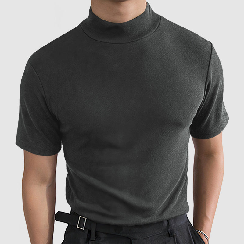 Atlas - Luxueus stretch katoenen T-shirt voor heren