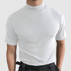 Atlas - Luxueus stretch katoenen T-shirt voor heren