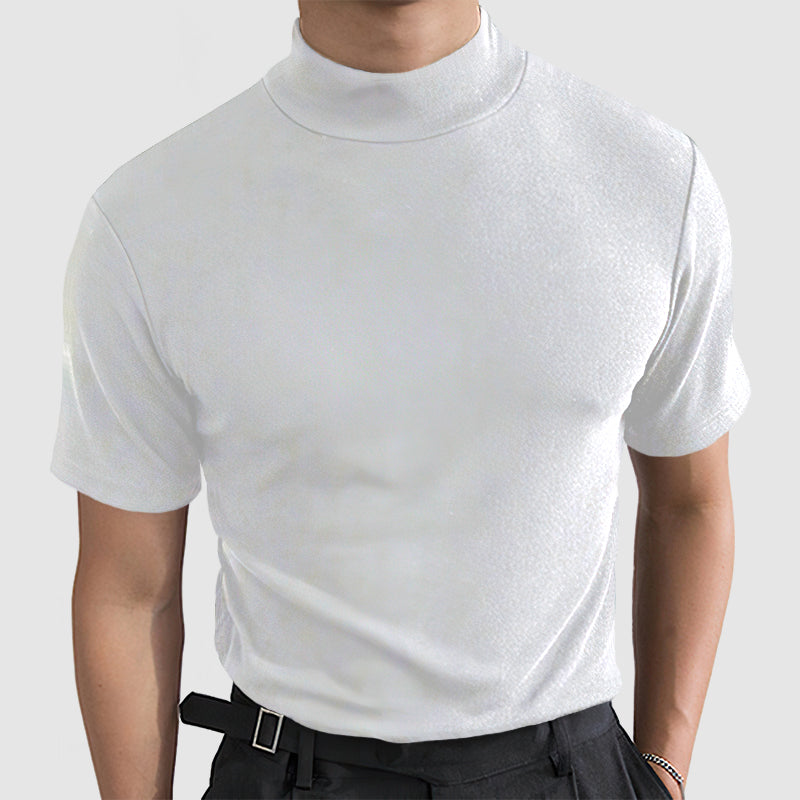 Atlas - Luxueus stretch katoenen T-shirt voor heren
