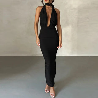 Malia™ - Open V Maxi-jurk