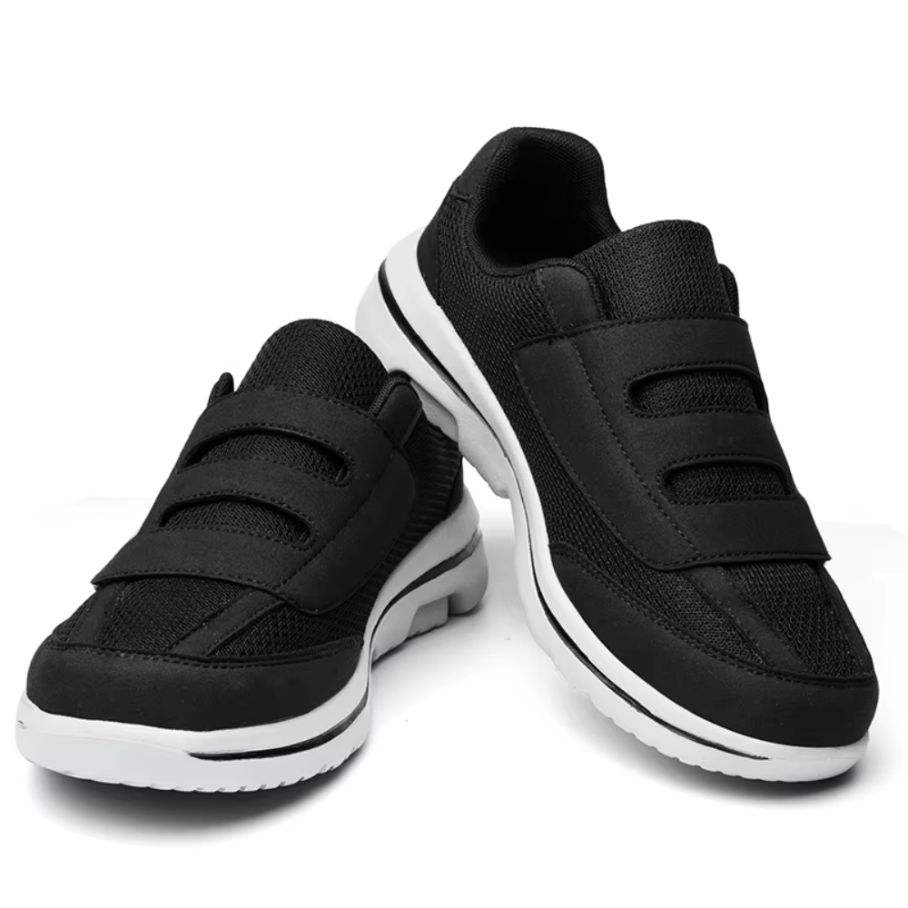 Brede Klittenband Diabetes Schoenen voor Gezwollen Voeten met Ondersteuning