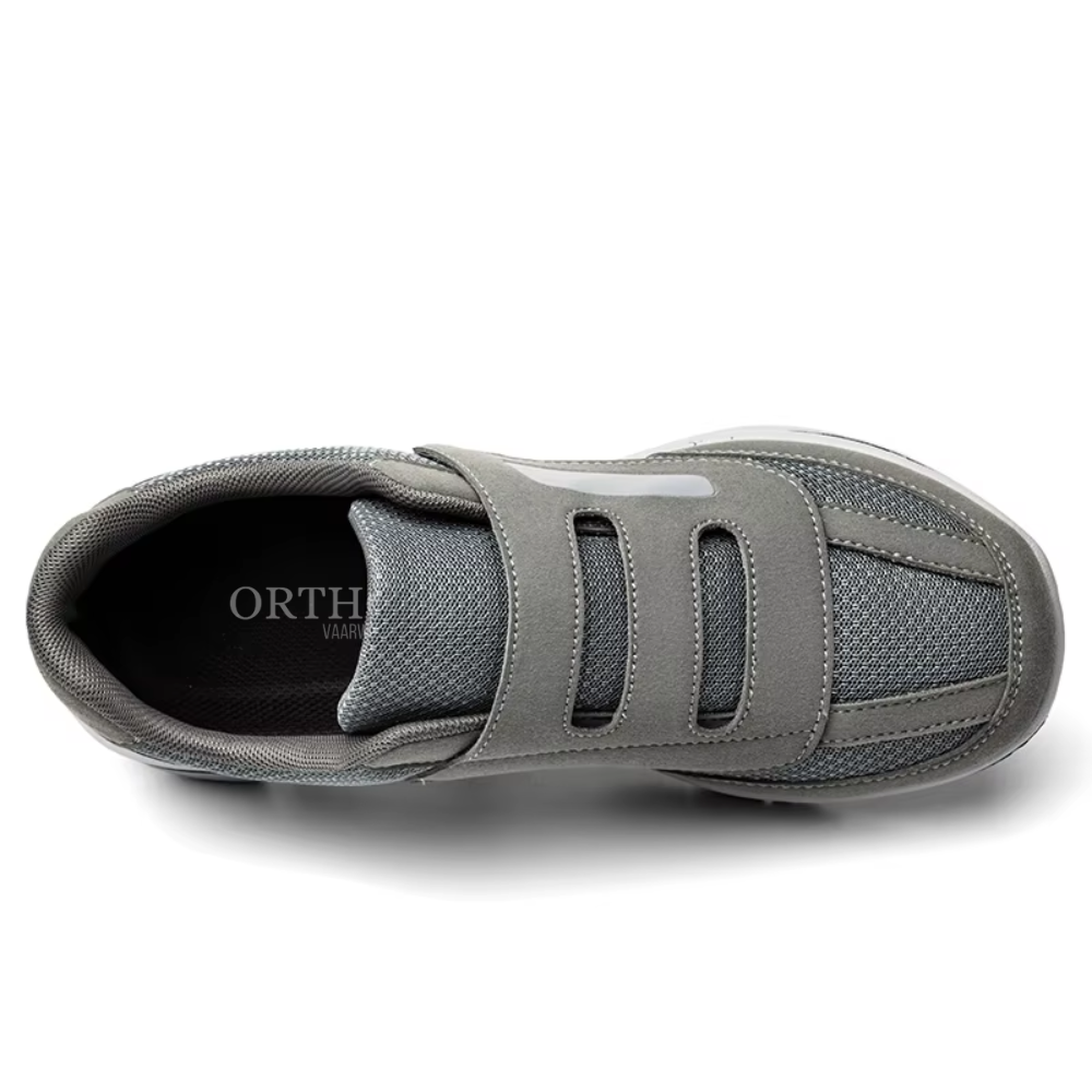 Brede Klittenband Diabetes Schoenen voor Gezwollen Voeten met Ondersteuning