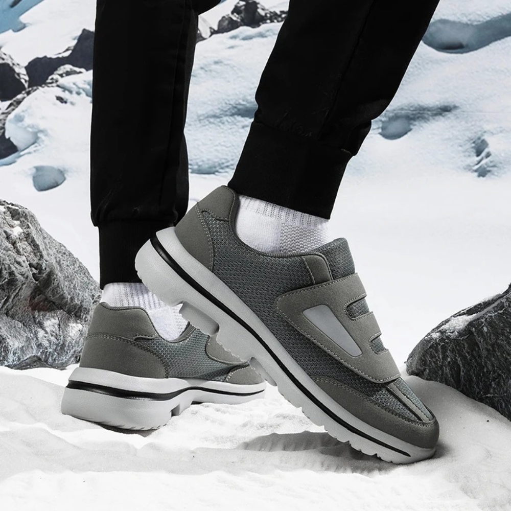 Brede Klittenband Diabetes Schoenen voor Gezwollen Voeten met Ondersteuning