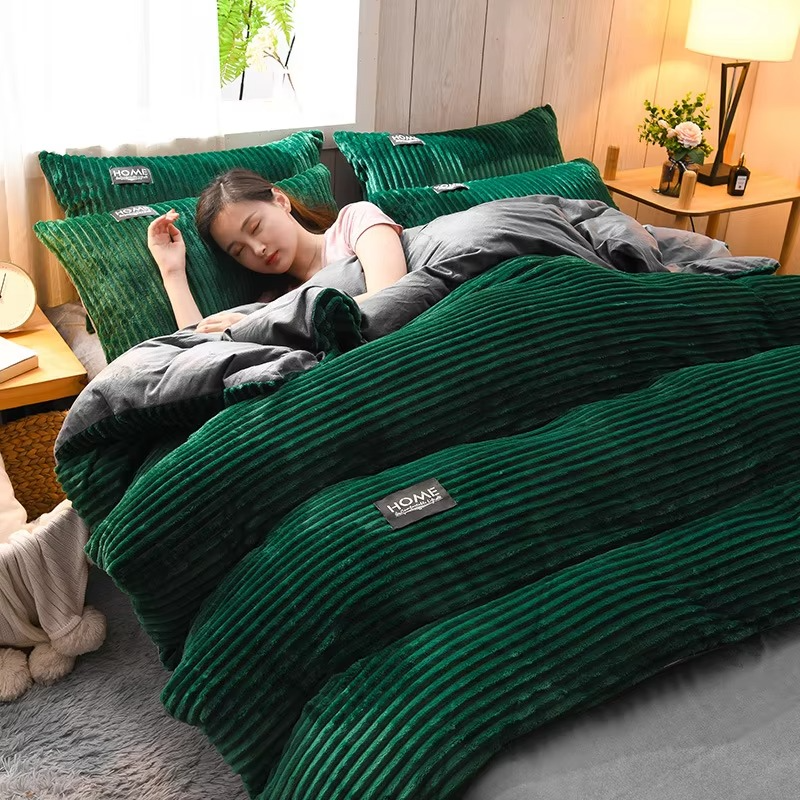 Velvet Fleece Dekbedovertrek voor Ultiem Comfort – Zacht, Warm en Gezellig Bedoplossing