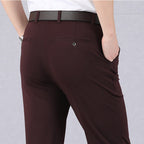 Stijlvolle Stretch Herenbroek - Alex Met Elastische Tailleband