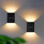 SolarLuxe I LED Wandlamp op Zonne-energie – Automatische Werking