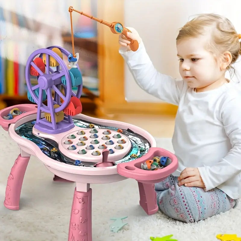 Water Speeltafel Met Magnetische Visjes, Kleurrijk Educatief