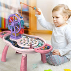 Water Speeltafel Met Magnetische Visjes, Kleurrijk Educatief