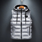 Bodywarmer Met Capuchon Zwart Warmte En Praktisch Functioneel