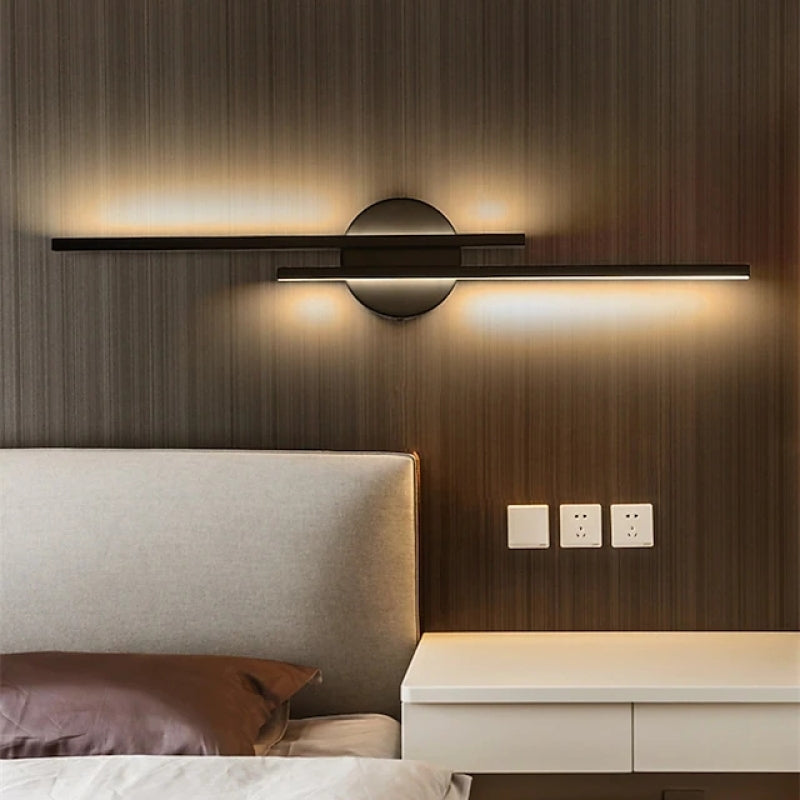 ZenithLicht - Moderne LED-wandlamp Twin Linear