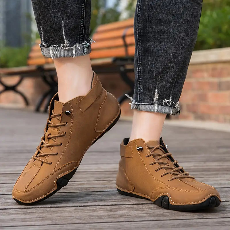 Schoenen Waterdicht Hoge Schacht Stoer Ontwerp Voor Heren