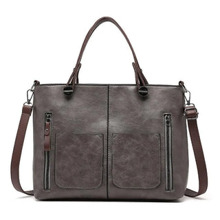 Crossbody tas in leer