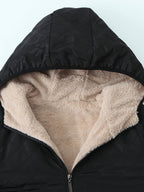 Dames Lichtgewicht Winterjas Gevoerd Katoenmix Warm Comfortabel