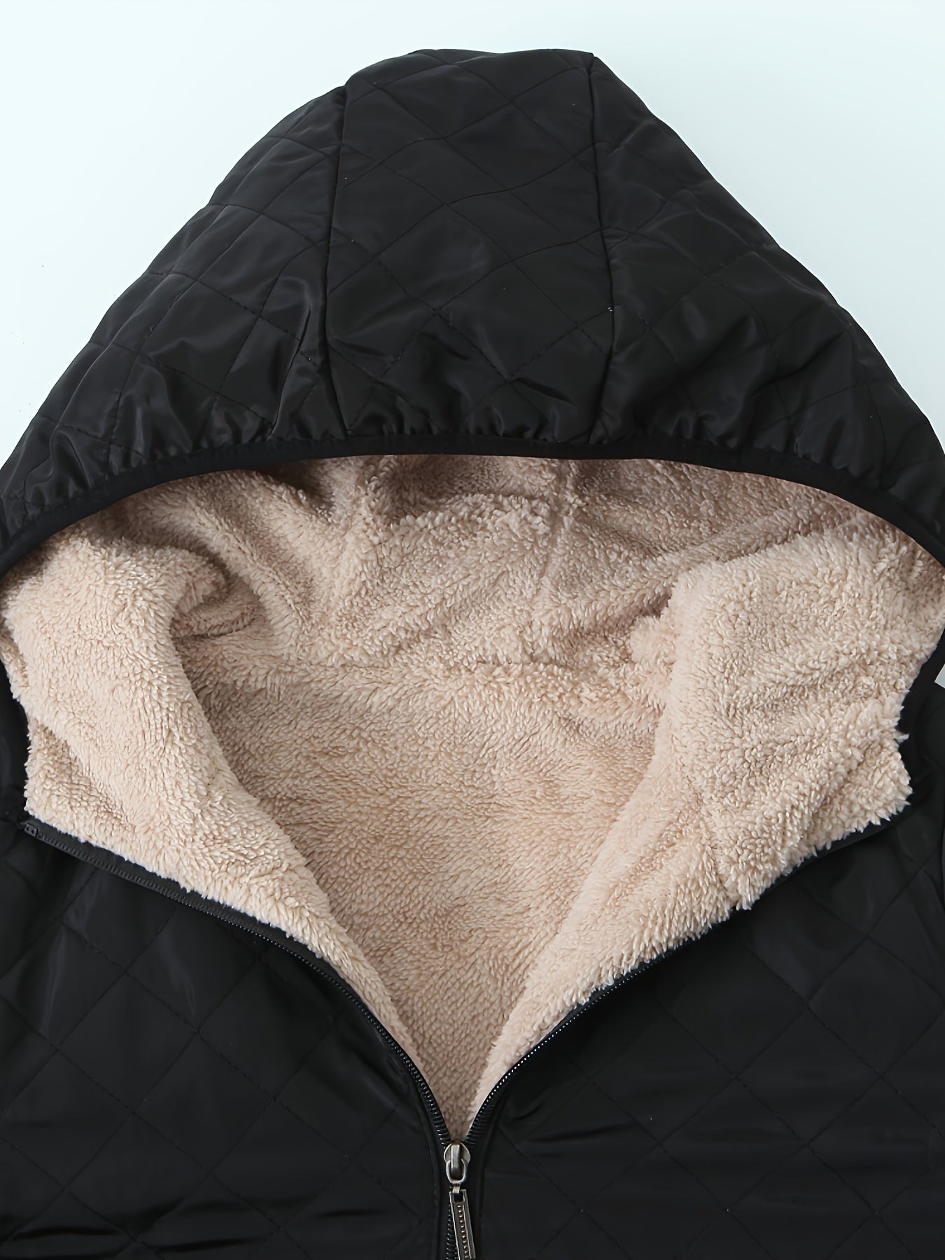 Dames Lichtgewicht Winterjas Gevoerd Katoenmix Warm Comfortabel